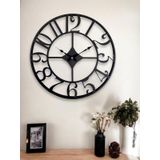 Galaxy DM40 Siyah Rakamlı Metal 40 cm Duvar Saati