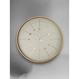 Galaxy Galaxy D-218-A-11 Eskitme Kadran 30 CM Sessiz Akar Duvar Saati Gold (Altın)