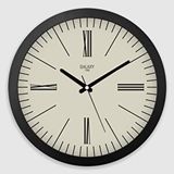 GALAXY Galaxy Premium Serisi Roma Rakamlı Modern Kadranlı Duvar Saati 35 Cm Siyah