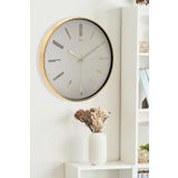 Galaxy GOLD BEJ KADRAN RAKAMLI DUVAR SAATİ 43 CM
