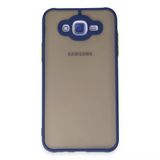 Galaxy J7 Kılıf Montreal Silikon Kapak - Lacivert