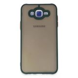 Galaxy J7 Kılıf Montreal Silikon Kapak - Yeşil