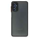 Galaxy M52 5G Kılıf Montreal Silikon Kapak - Siyah