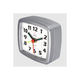 Galaxy Mini Masa Saati Alarmlı, Gri, 56x59mm Kadran