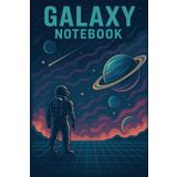 GALAXY NOTEBOOK – Grid Paper 5x5 mm | 6x9 in | 80 Pages: Futuristic Astronaut-Themed Journal | For Space Enthusiasts, Students & Dreamers