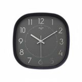 Galaxy Premium Serisi ABS Kasa Duvar Saati Oval 30 CM Siyah Renkli Klasik Kadran