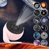 Galaxy Projektör, 13'ü 1 Arada Planetaryum Projektörü, Güneş Sistemli Yıldız Gece Lambası P - Çok Renkli