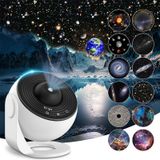 Galaxy Projektor Yıldızlı Gökyüzü Gece Lambası 12 Film Diskli Galaksi Işık Projektörü Desen Özelleştirilmiş Veya Belirtilen