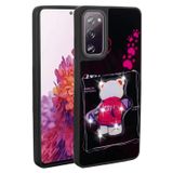Galaxy S20 Fe Kilif Parlayan Kabartmali Ikonik Figurlu Zore Amas Silikon Kapak