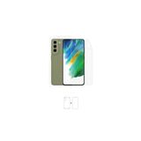 Galaxy S21 Fe 360 ° Full Body Ekran Koruyucu Kaplama Ön Arka Yan Darbe Emici Poliüretan Film