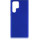 Galaxy S22 Ultra Kılıf Mnc Premier Silikon Kapak-Saks Mavi