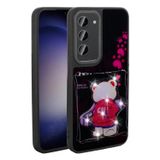 Galaxy S23 Kilif Parlayan Kabartmali Ikonik Figurlu Zore Amas Silikon Kapak