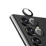 Galaxy S23 Plus ile uyumlu Kamera Lens Koruyucu Ineffable Kamera Lens Koruma Siyah