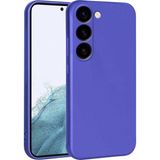 Galaxy S23 Plus Kılıf Mnc Premier Silikon Kapak-Saks Mavi