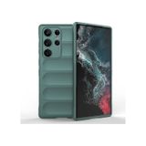 Galaxy S23 Ultra Uyumlu Kılıf Esnek Tpu Oyuklu Arka Yüzey Tasarımlı Etnik Silikon Kapak