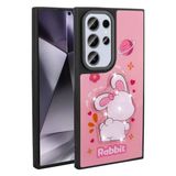 Galaxy S24 Ultra Kilif Parlayan Kabartmali Ikonik Figurlu Zore Amas Silikon Kapak