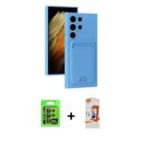 Galaxy S24 Ultra Kılıf Vadi Çizgi Prime - Siyah AutoKit 5in1 Fiber Polymer Nano Ekran Koruyucu
