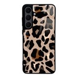 Galaxy S25 FE Kılıf Kamera Korumalı Desenli Luxury Portrait Painting Lusi Kapak Pembe Leopar
