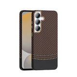 Galaxy S25 Plus Kılıf M-Safe Özellikli Ve Karbon Tasarımlı Şık Armalux Premium Sert Kapak
