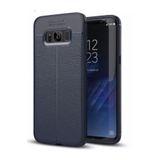 Galaxy S8 Kılıf Niss Deri Görünümlü Silikon Kapak + Ekran Koruma 3685