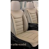 Galaxy Subaru Impreza Sd/hb Uyumlu Safir Serisi Oto Koltuk Kılıfı Bej - ARKA KOLTUK SIRT 2+1 OTURAK BÜTÜN