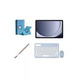 Galaxy Tab A9+ 11''İnch (Plus) 6/128Gb Tablet+Gold Kalem+Mavi Kılıf+Mavi Klavye Mouse+Kırılmaz Cam