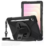 Galaxy Tab S11 (X730/X736) Uyumlu 11" Tam Koruma Sağlayan Defender Silikon Şok Emici Tablet Kılıfı
