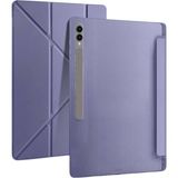 Galaxy Tab S9 Ultra 14.6 İnç Uyumlu Fuchsia Kalemlikli Mars Tablet Kılıfı Mor
