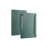 Galaxy Tab S9 Ultra 14.6 İnç Uyumlu Fuchsia Kalemlikli Mars Tablet Kılıfı Yeşil