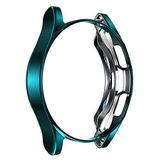 Galaxy Watch 4 Classic 46mm HTstore Watch Gard 02 Koruyucu Silikon-Koyu ye?il (Koyu ye?il/Tek Ebat)