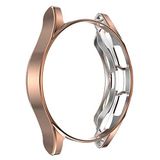 Galaxy Watch 4 Classic 46mm HTstore Watch Gard 02 Koruyucu Silikon-Rose gold (Rose gold/Tek Ebat)