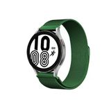 Galaxy Watch 4 Metal Mıknatıslı Kordon (Saat Değildir) - Haki Yeşil