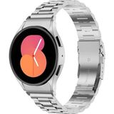Galaxy Watch 6 / 5 / 4 Fe 40MM 44MM – Watch 6 Classic 43MM 47MM – Watch 5 Pro 45MM Uyumlu Paslanmaz Çelik Metal Kordon (20MM) - Gümüş