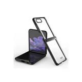 Galaxy Z Flip 4 Kılıf Fold Element Kapak - Siyah