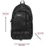 Galb Leather Ortopedik Siyah Kamp Seyahat ve Dagci Spor Cantasi 50 Litre Cod 3400 - 070Antrasit