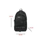 GALB Leather Siyah Extrem Series Ortopedik Kamp Seyahat ve Dagci Sirt Cantasi 50 Litre Cod Cantasi