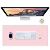 Galdas Oyun Mouse Pad XXL XL Büyük Mouse Pad Mat Uzun Uzatılmış Mousepad Masa Pedi Kaymaz Kauçuk Fare Pedleri Dikişli Kenarlar İnce Ped (Pembe-35,4 x 15,7)