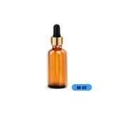 Galenik Amber Cam Şişe 50Ml Cam Damlalıklı Galenik-1444
