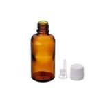 Galenik Amber Cam Şişe 50Ml Kapak Içten Damlalıklı 48 Adet Trd-0609