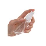 GALENİK Şeffaf Sprey Başlıklı Cam Şişe 100 Ml 6 Adet, KİMLAB-1000