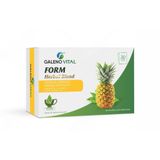 Galeno Vital Form Bitkisel Detox Çayı Bromelain, Yeşil Çay, Mate 30 Saşe