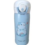 Galeri Kristal Knm Yv Kedi 350 ml Mavi Termos