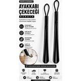 Galeriyo 47 cm Askılı Ayakkabı Çekeceği Uzun Plastik Kerata Siyah