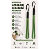 Galeriyo 47 cm Askılı Ayakkabı Çekeceği Uzun Plastik Kerata Yeşil