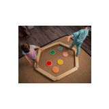 Galery Wood Montessori Ahşap Denge Kirişi, Denge Tahtası, Basamak Taşları, Aktivite Oyuncağı, Çocuk Oyuncak