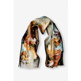 Galiga Boticelli-venus %100 Ipek Fular 26*130cm 'art On Silk'