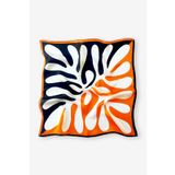 Galiga Orange %100 Ipek Fular 55x55cm