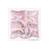 Galiga Van Gogh Badem Ağacı Pembe %100 Ipek Fular 55x55cm '"Art On Silk
