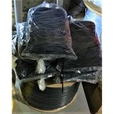 Galipoglu Pvc/PP Kaplı İnce Kablo Bağlama Teli 10 Cm'lik, Siyah 500 Gram/Adet