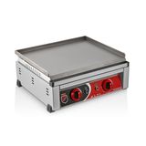 GALLEYZ 50 Cm Elektrikli Sanayi Tipi Pleyt Sac Izgara Barbekü